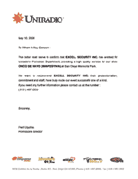 uniradio testimonial